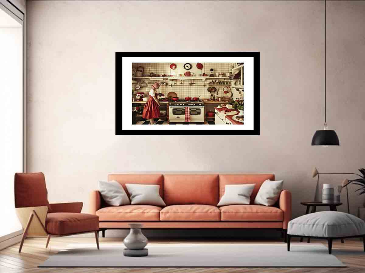 Kitchen  Framed Print-4