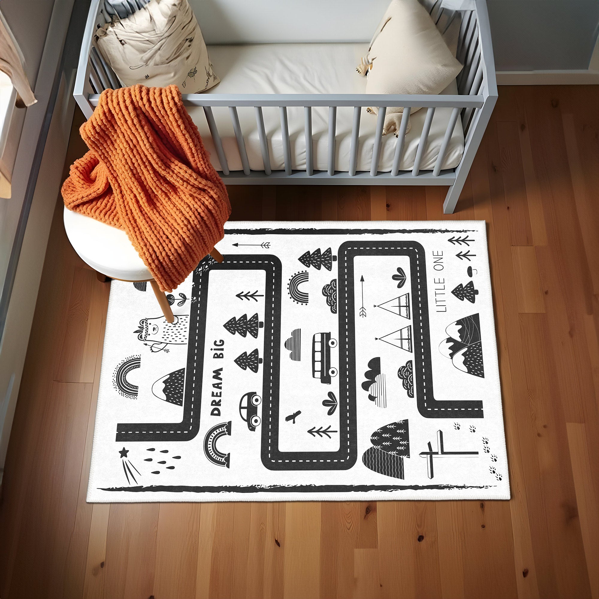 Polka Area Rug
