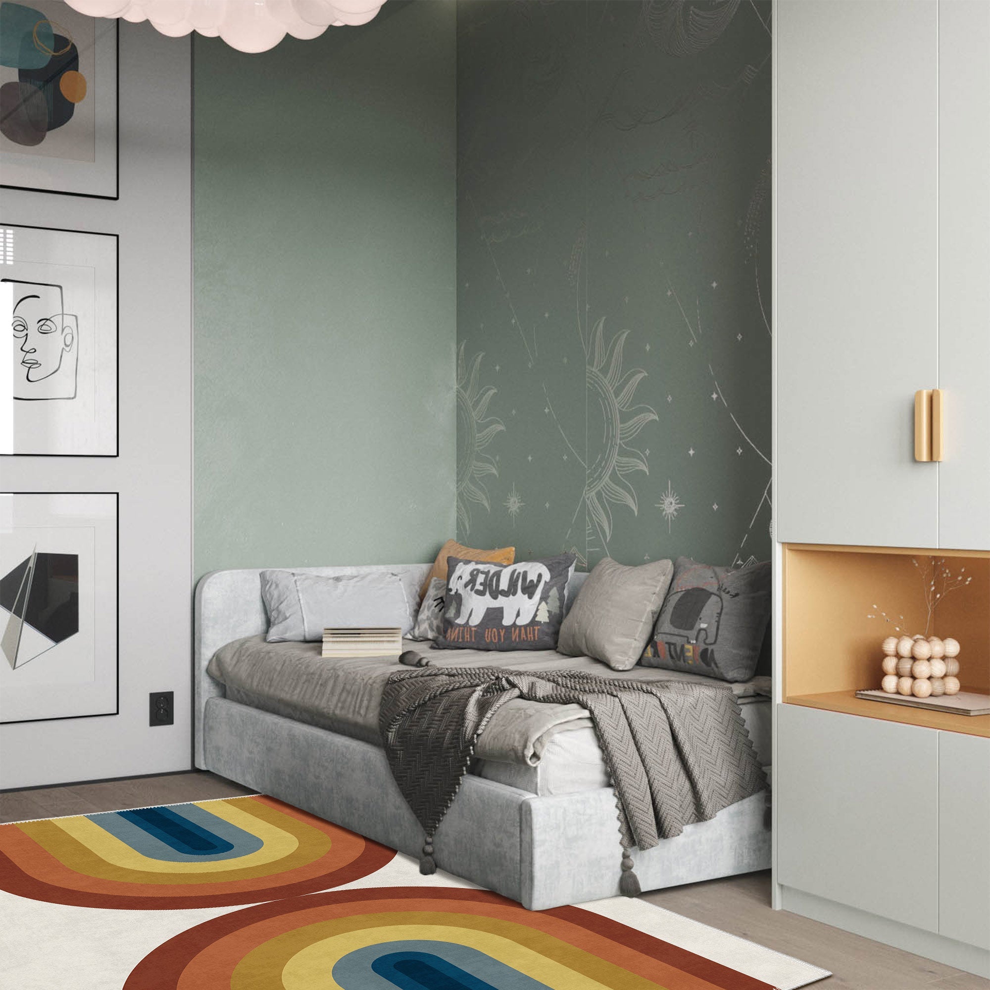 Mono Area Rug