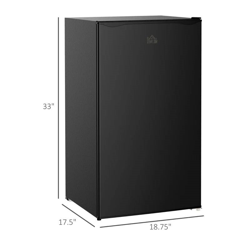 Compact Refrigerator Mini Fridge/Freezer 3.2 Cu.Ft, Black-3