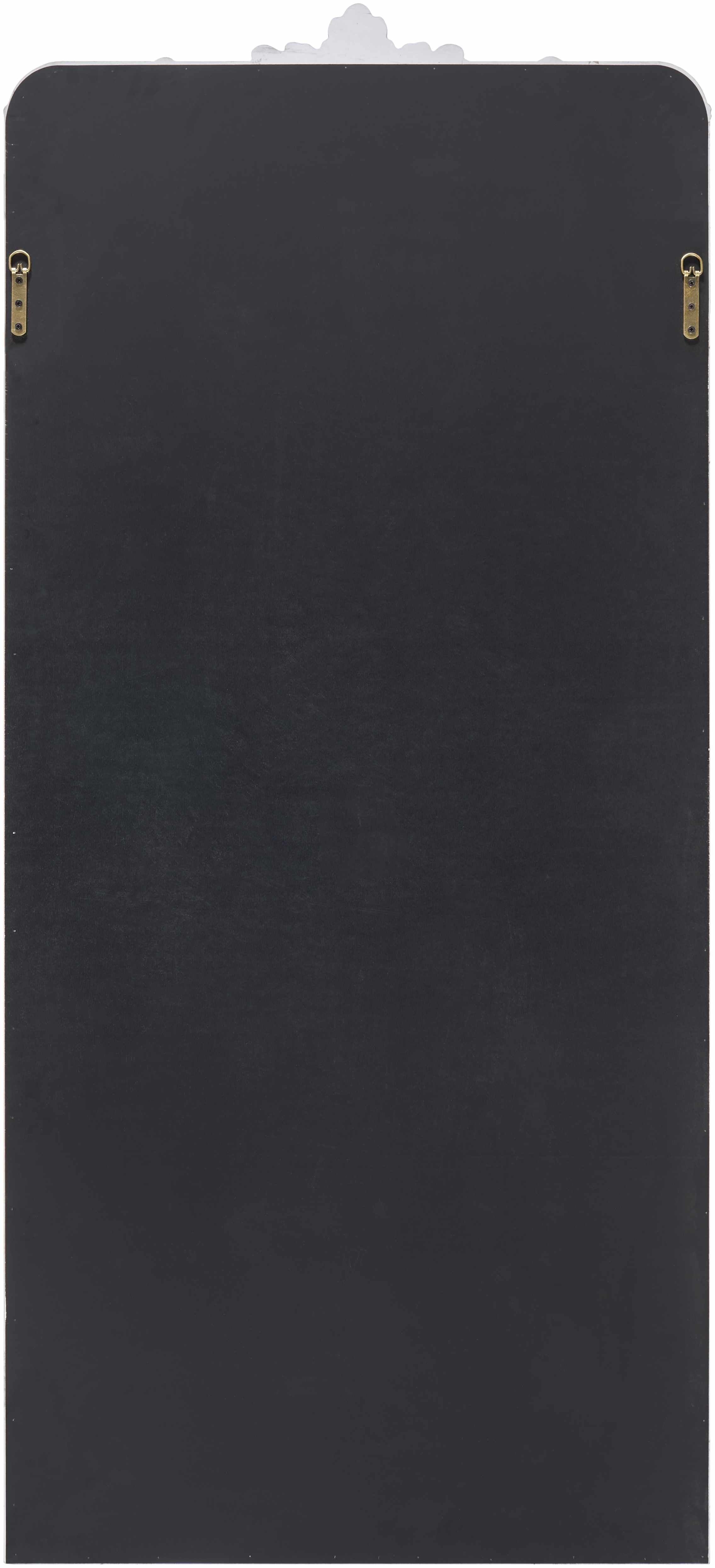 Filettole Silver Gray Frame Wall Mirror-3