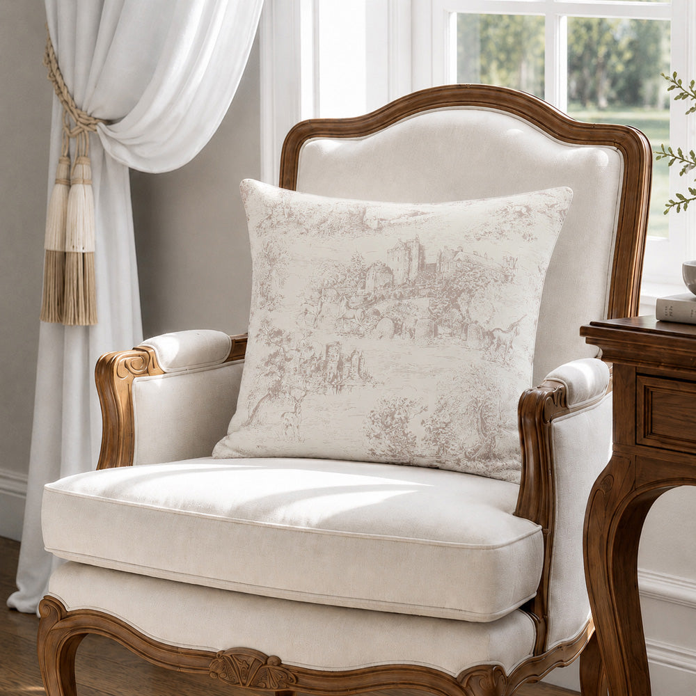 Fable Toile Scenic Pillow Covers