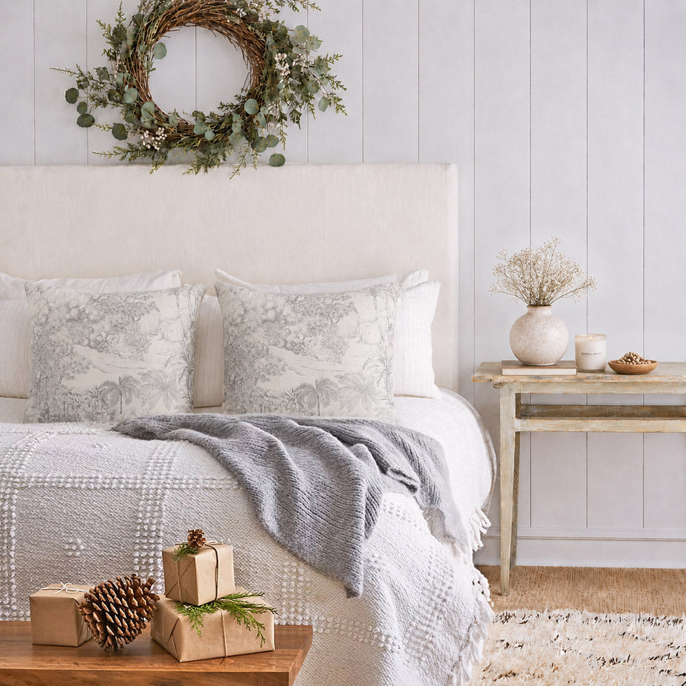 Fable Toile Scenic Pillow Covers