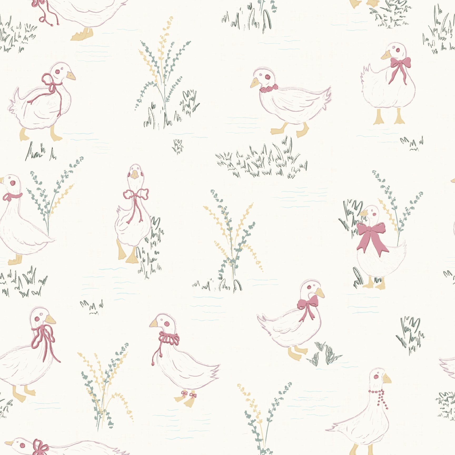 Fennel Wallpaper by Ana Goldar Design