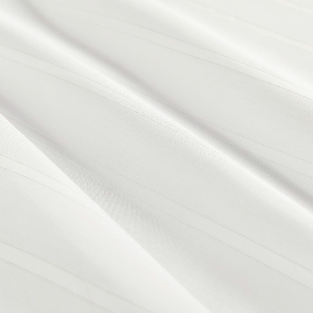 Fiadh White Vertical Striped Sheer Curtains