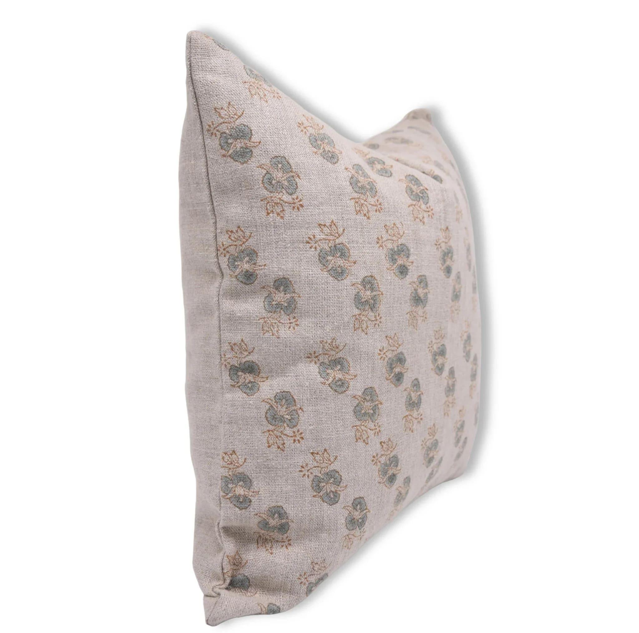 Linen Handcrafted Throw Cover -  Chitranjan