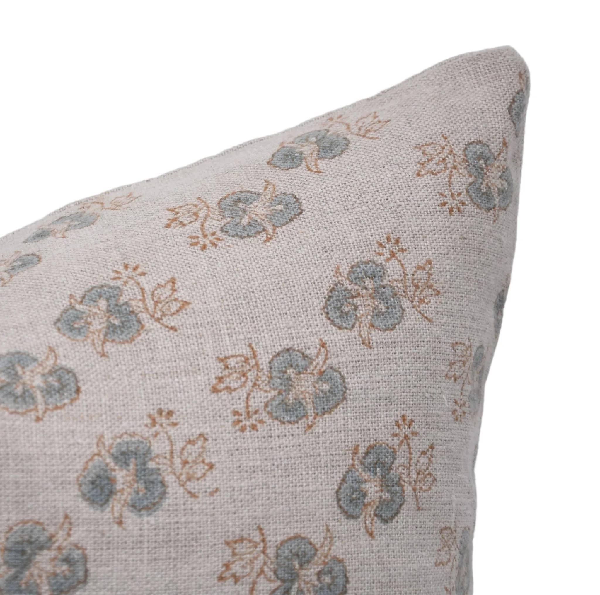 Linen Handcrafted Throw Cover -  Chitranjan