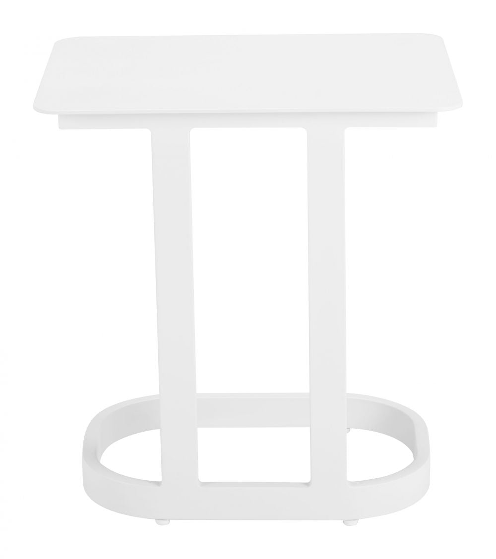 Friss Aluminum Rectangular End Table