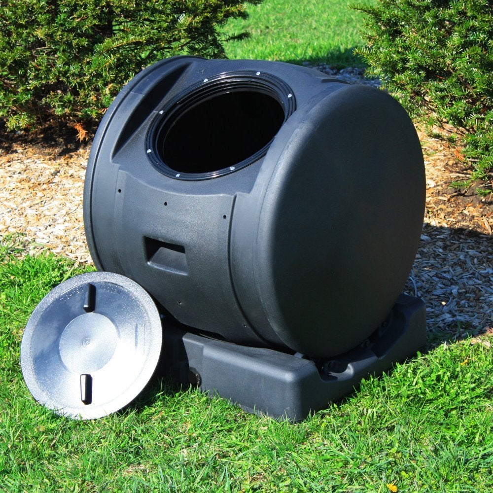 Tumbling Composting Bin Tumbler Composter and Compost Tea Maker-0