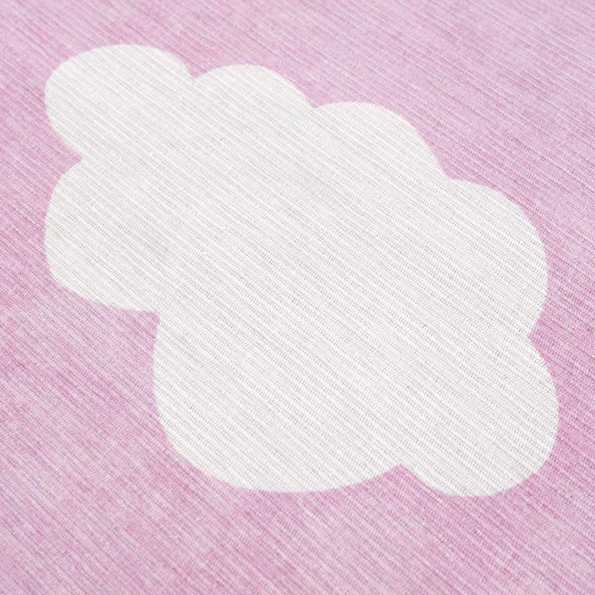 Nizar Pink Cloud Washable Kids Rug - Clearance-5
