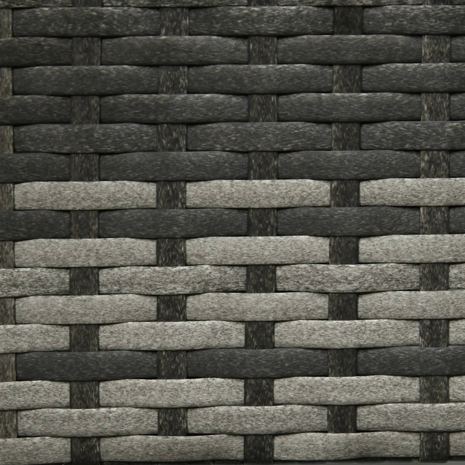 Grey Modern PE Rattan Wicker Raised Garden Bed Elevated Planter Box-3