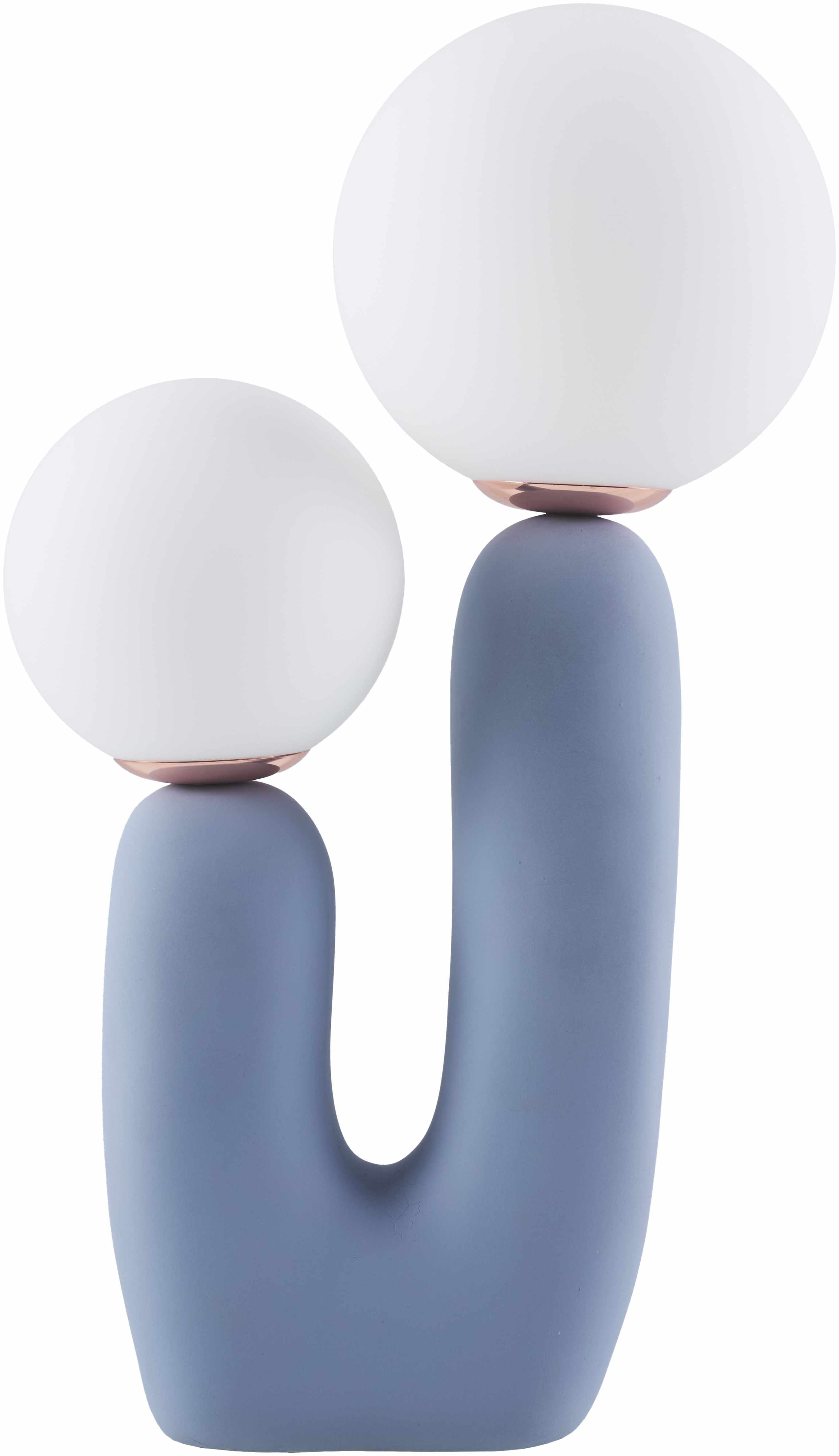 Gallodoro Blue Resin Table Lamp-0