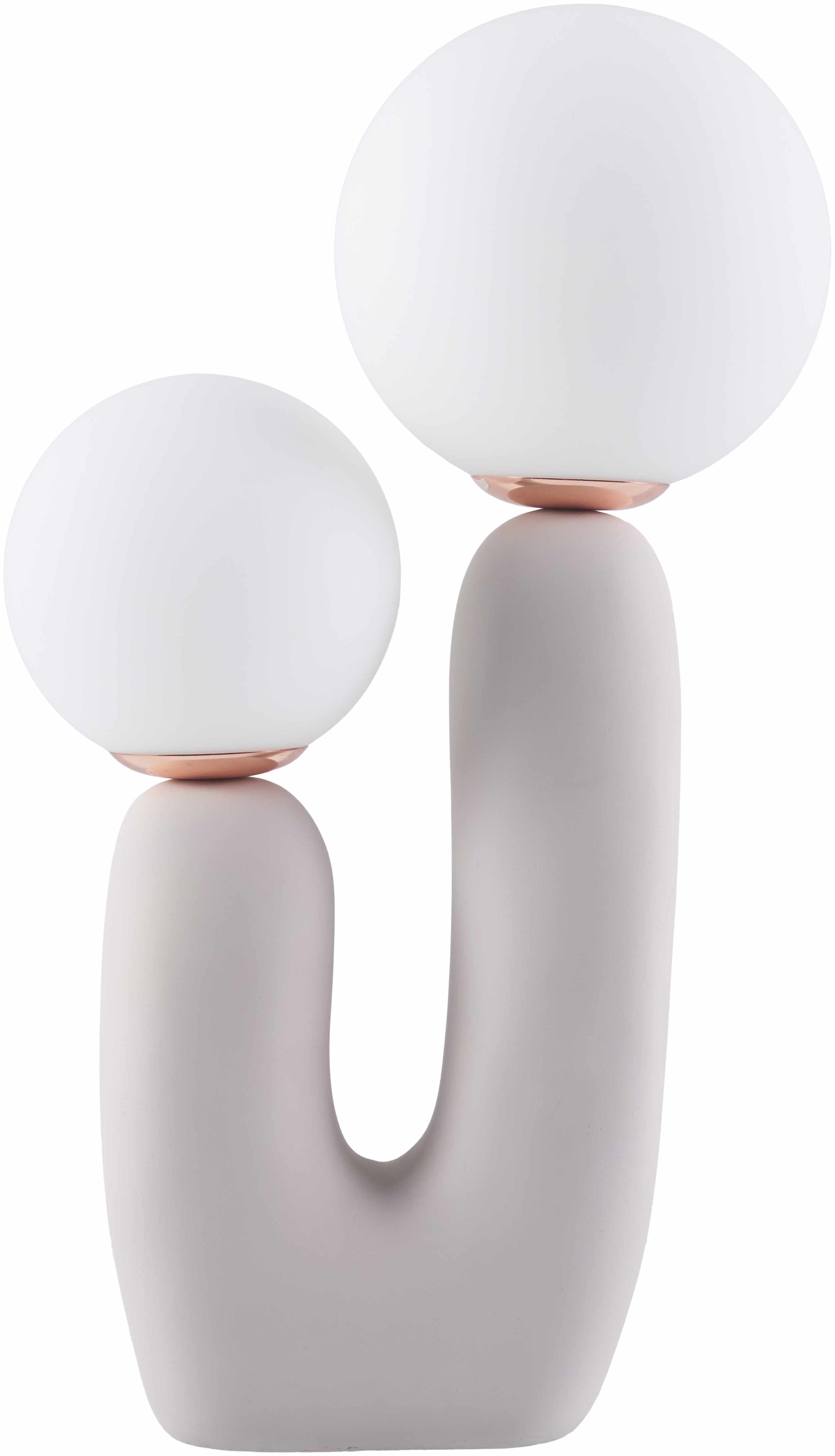 Gallodoro Cream Resin Table Lamp-0