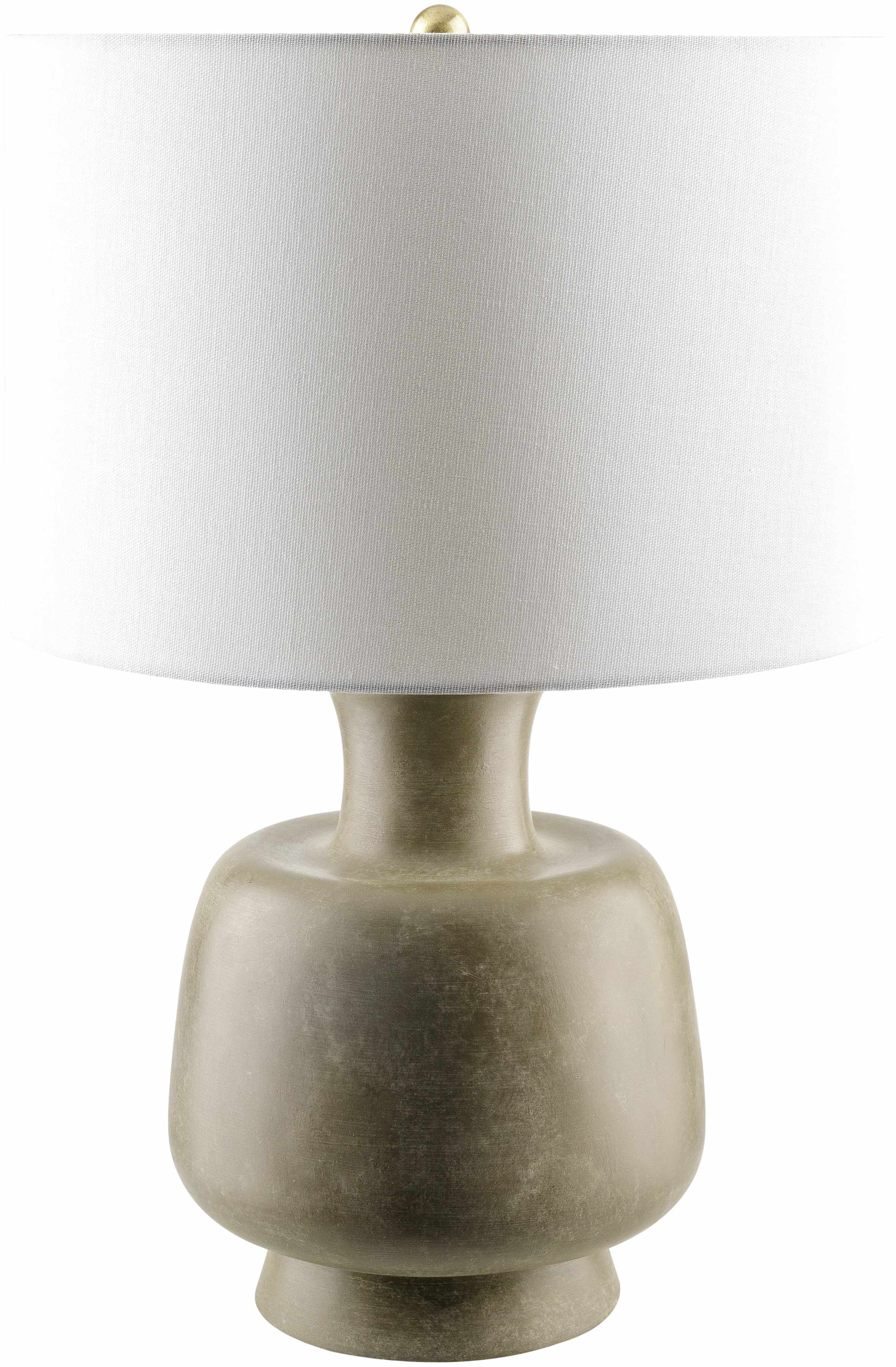 Gifflenga Textured Gray Resin Table Lamp-0