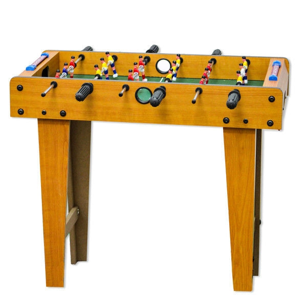 Wooden 27-inch Foosball Table with Legs-0