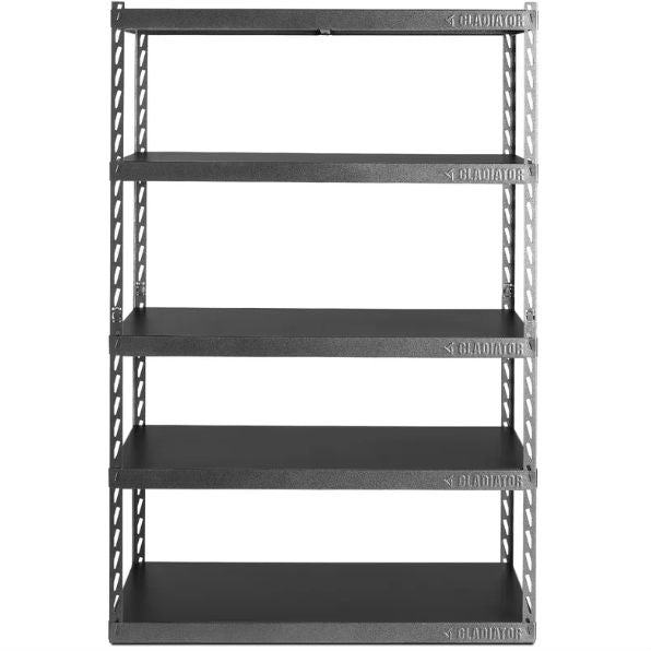 Heavy Duty 48-inch Wide 5-Shelf Metal Shelving Unit-2