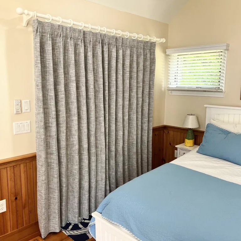 Gabriel 100% Blackout Linen Thermal Curtains