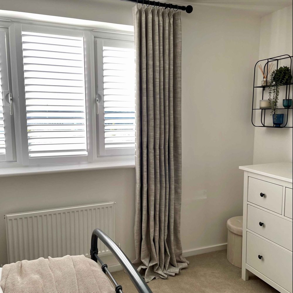 Gabriel 100% Blackout Linen Thermal Curtains