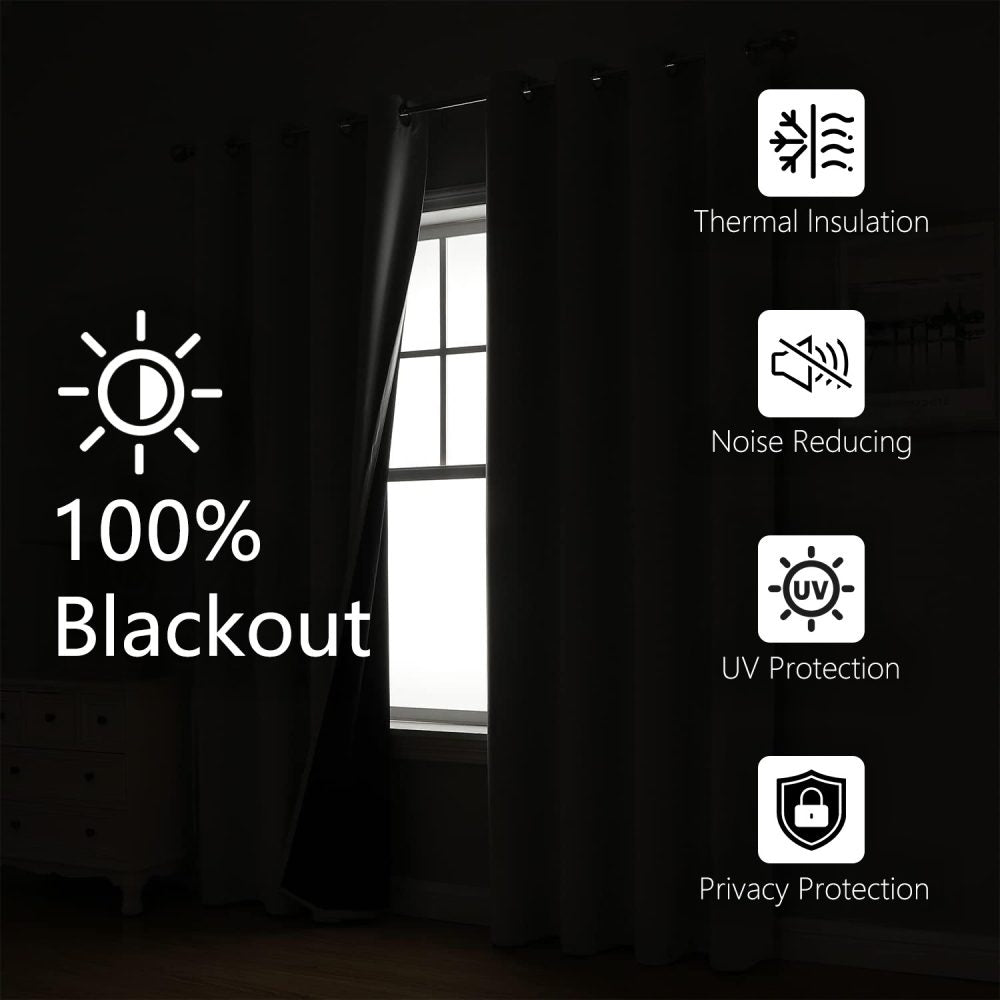 Gabriel Linen Blackout Roman Shade