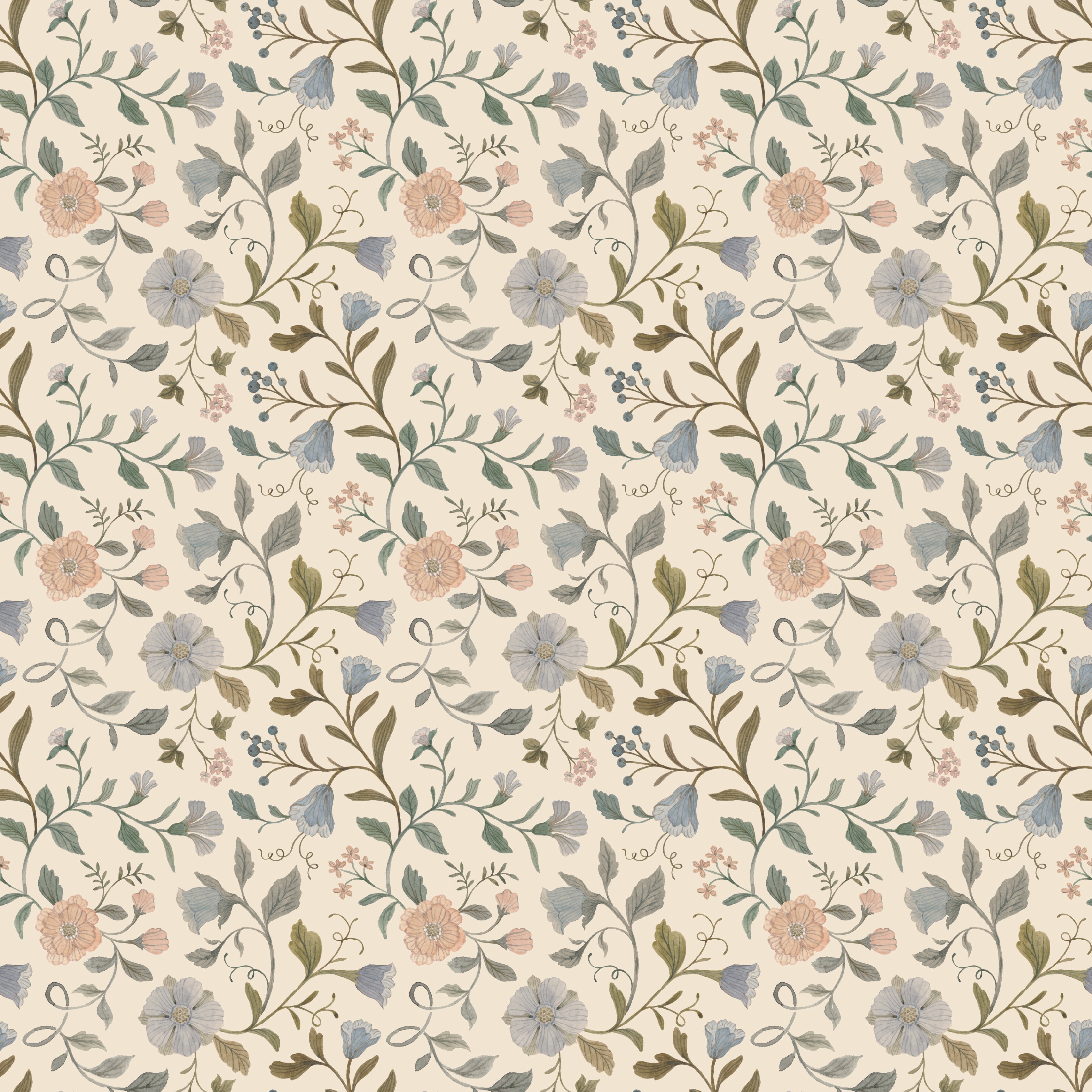 Garnet Wallpaper by Daphne and Sage