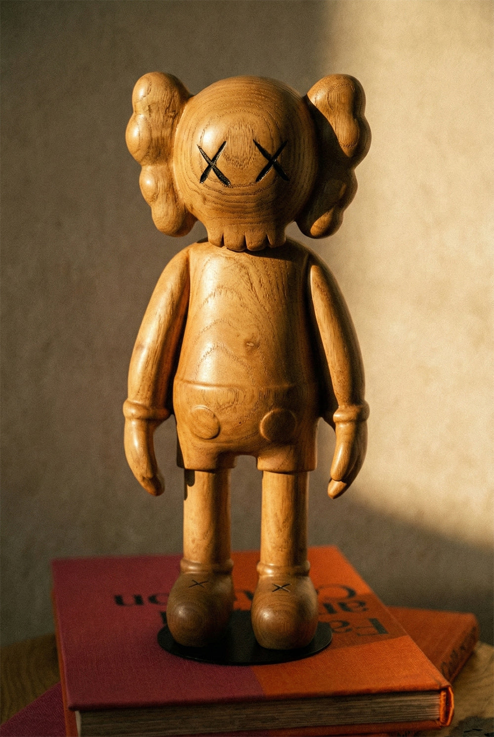 Handcrafted Wooden Bear Sculpture