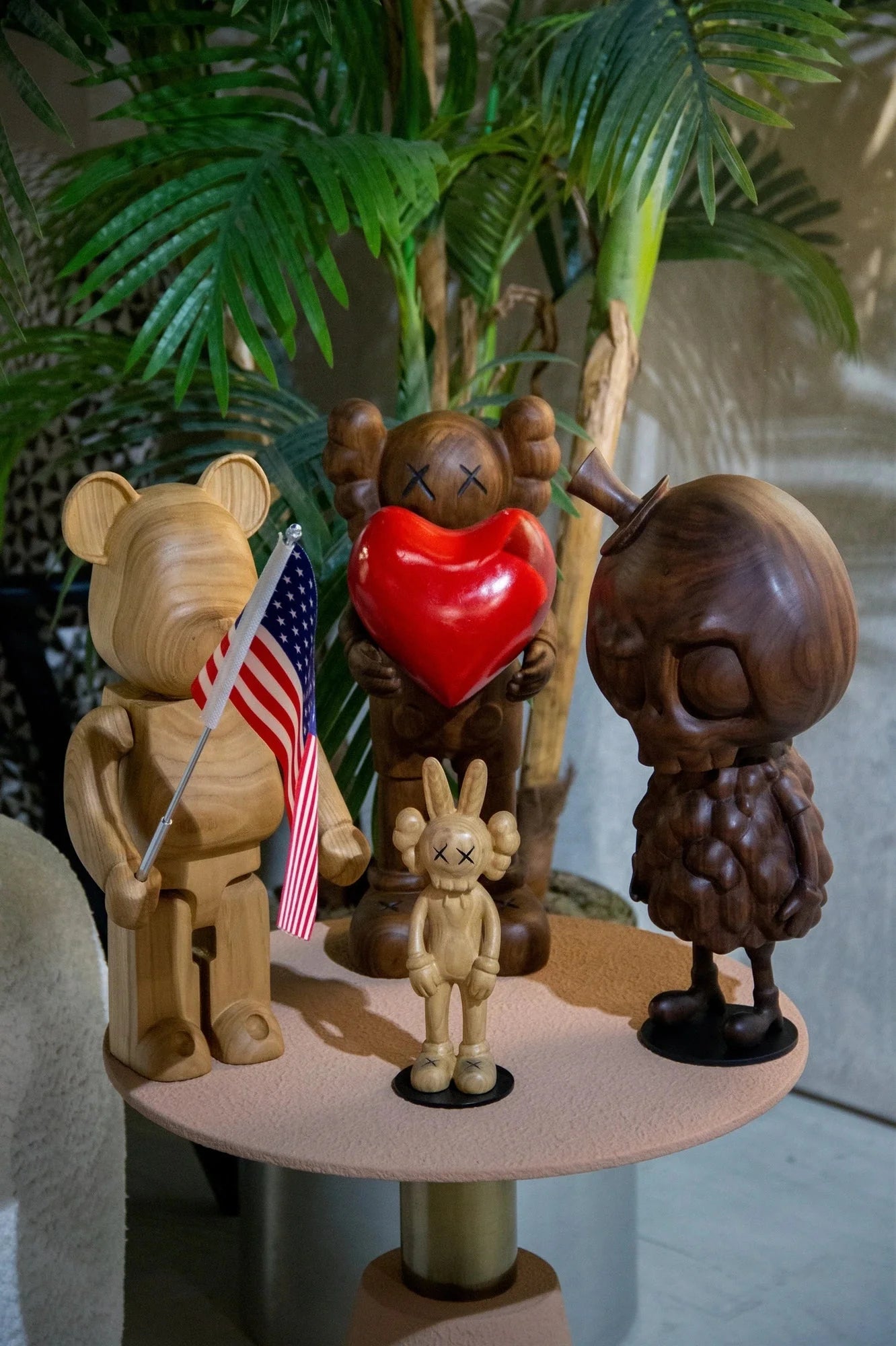 Handcrafted Tycoco Wooden Sculpture - 15" Tall