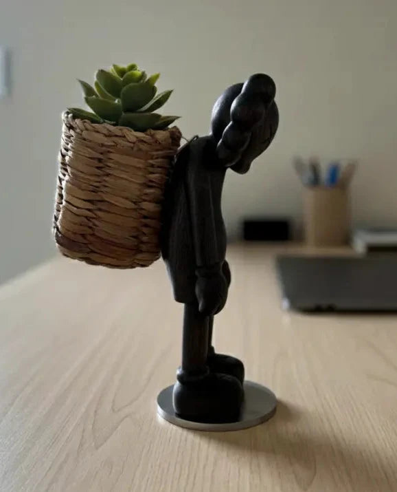 8" Pen Holder Figure Desk Organizer