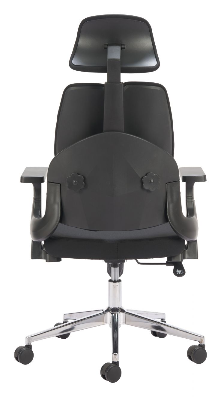 Genric Black Mesh Fabric Office Chair