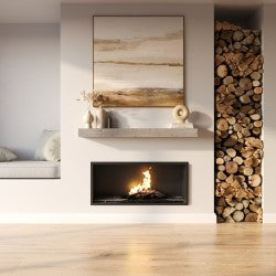 Barn Beam Fireplace Mantel Shelf