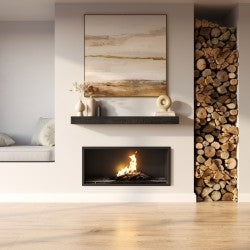 Barn Beam Fireplace Mantel Shelf