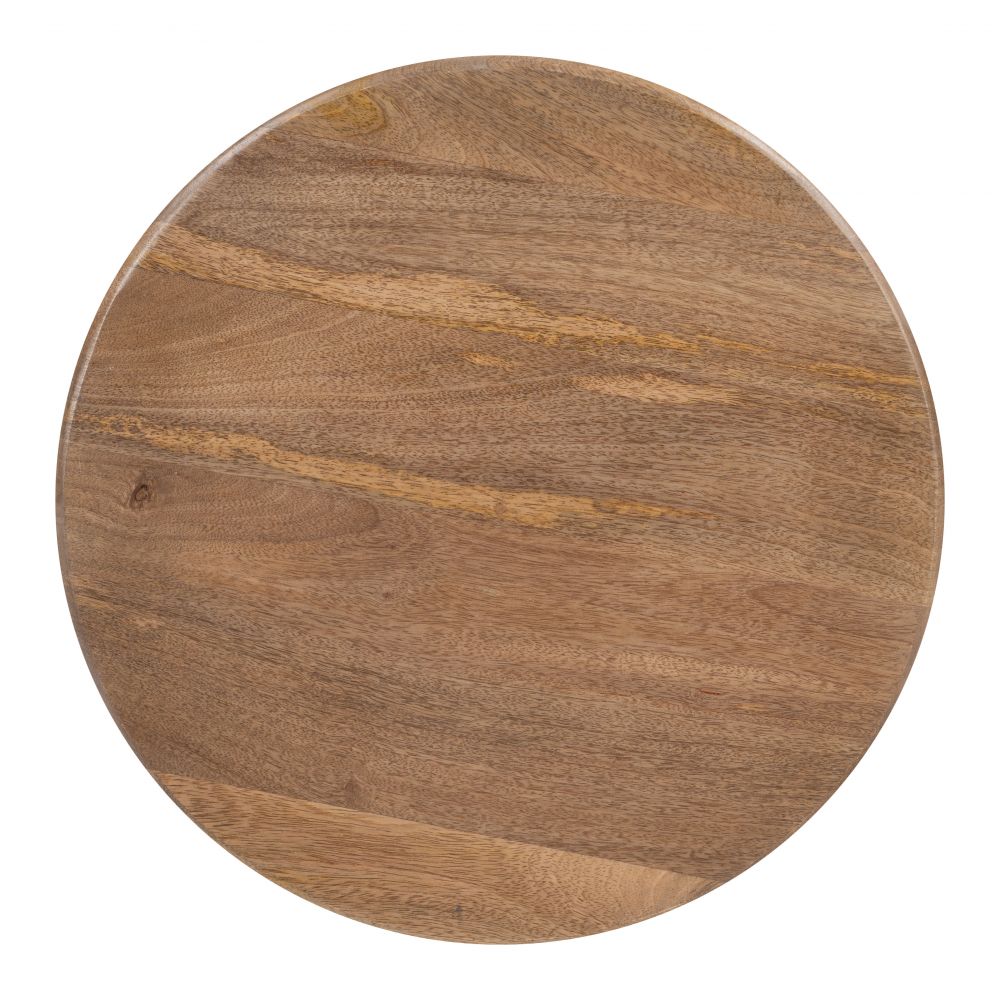 Goblet Wooden Round Side Table