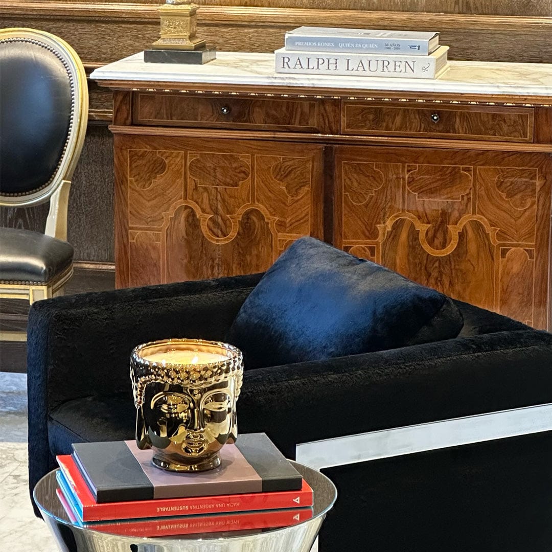 Gold Buddha Candle-4