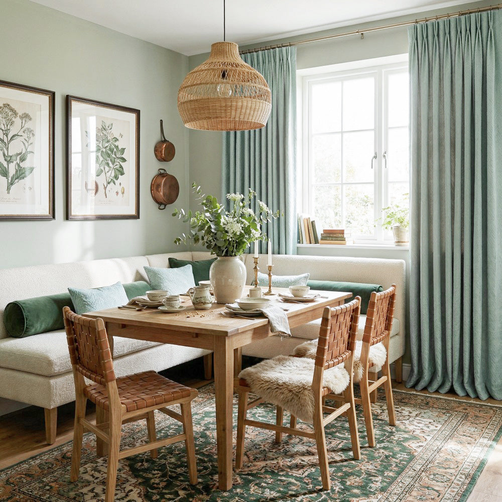 Grace Delicate Diamond Custom Curtains