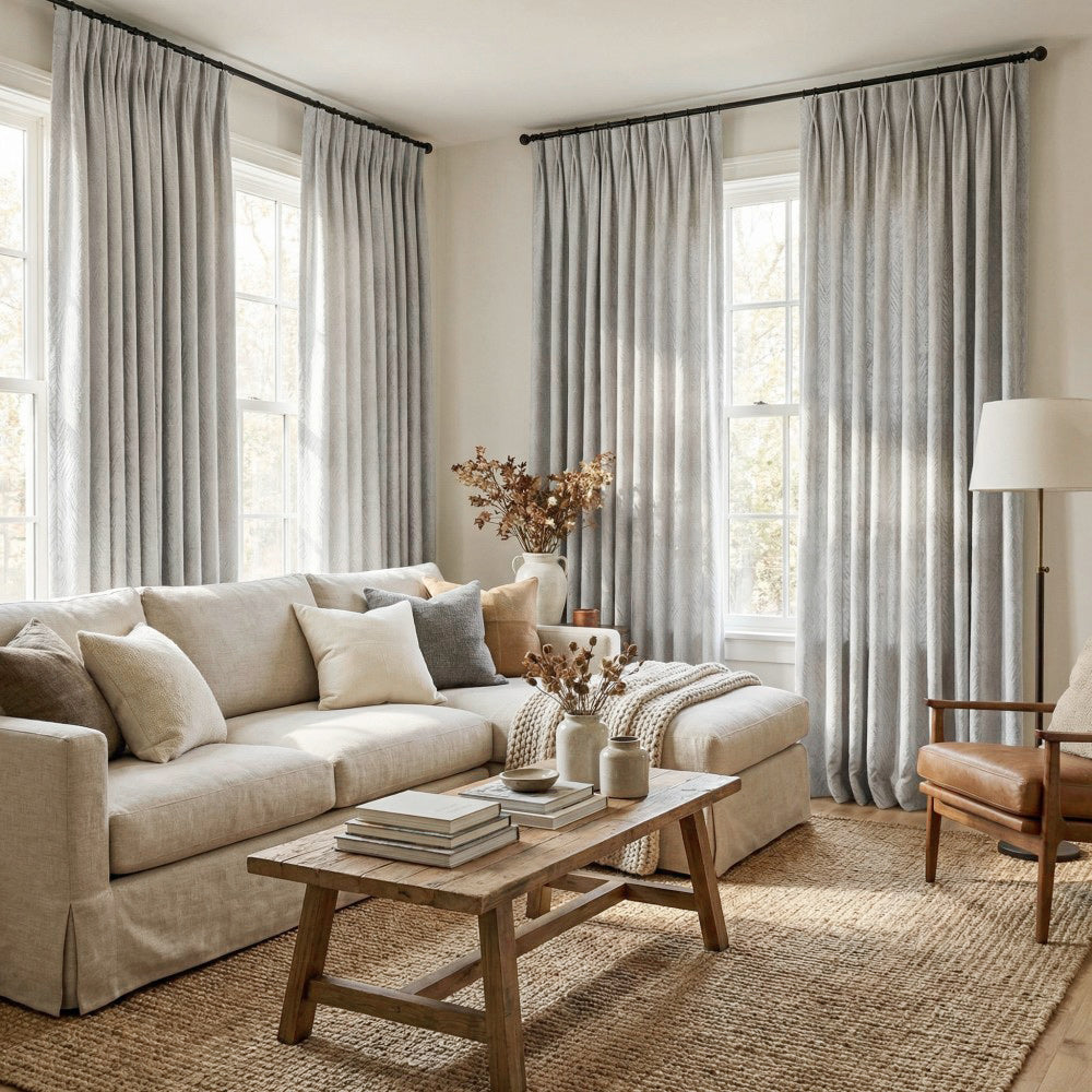 Grace Delicate Diamond Custom Curtains