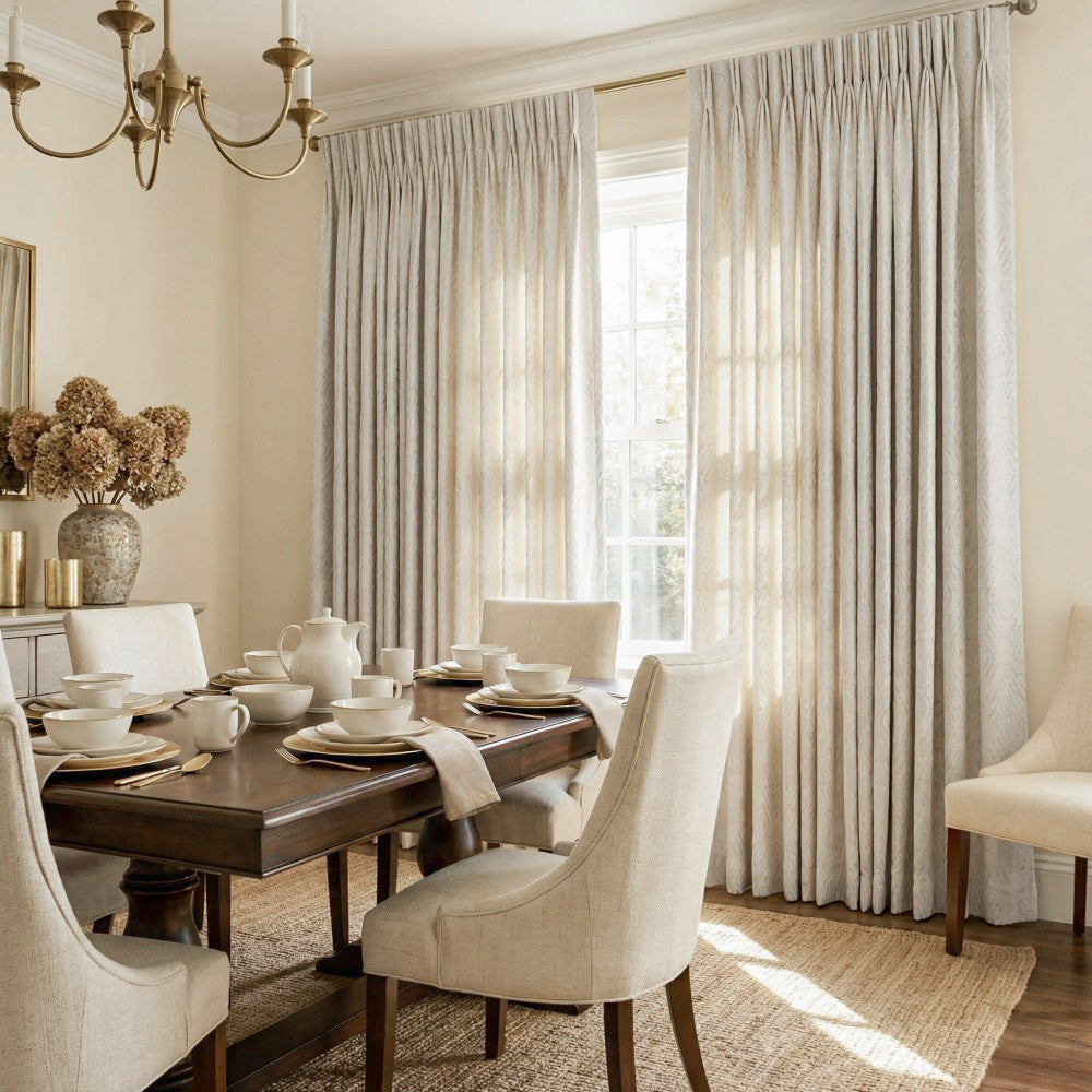 Grace Delicate Diamond Custom Curtains