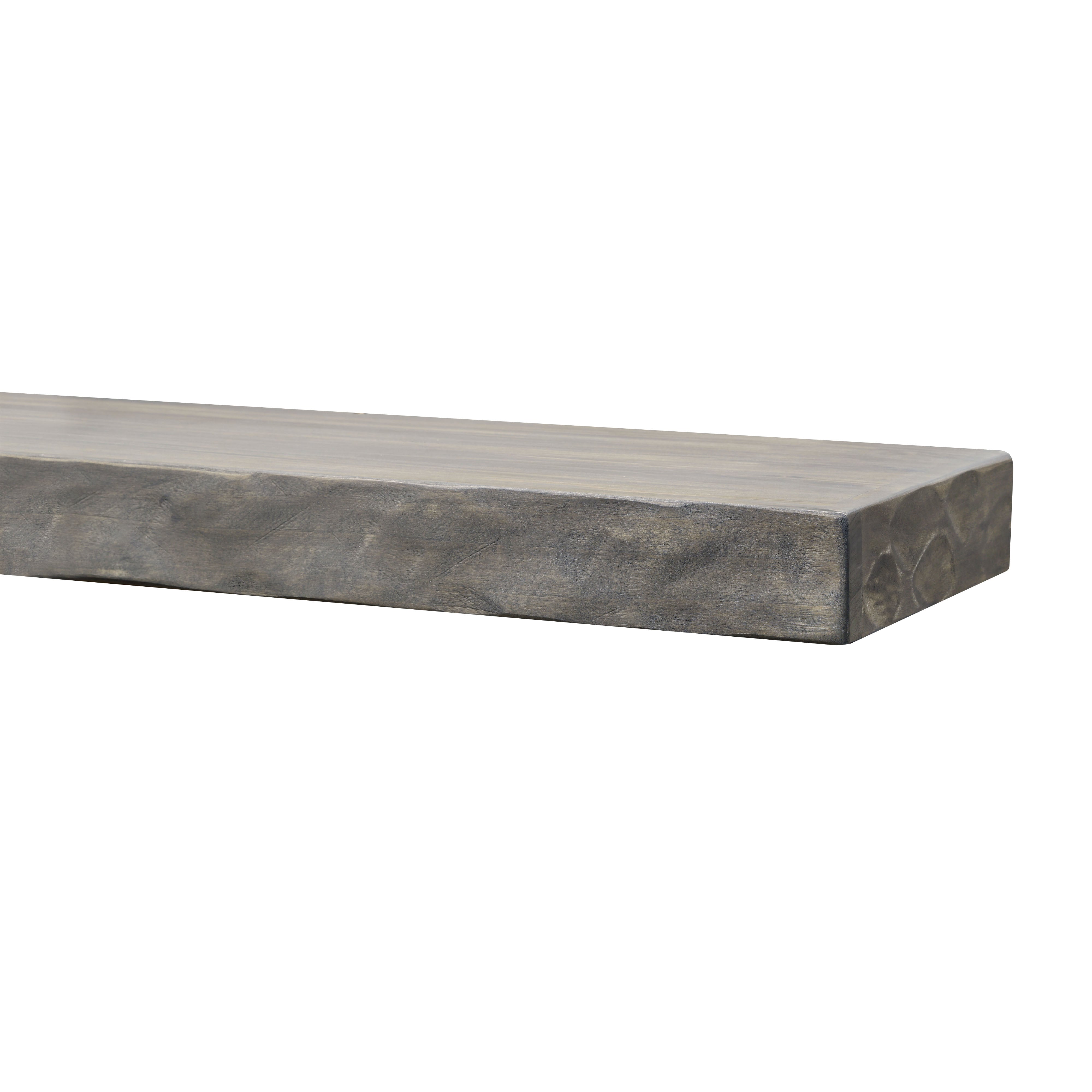 Hewn Floating Kitchen Shelf – Real Wood