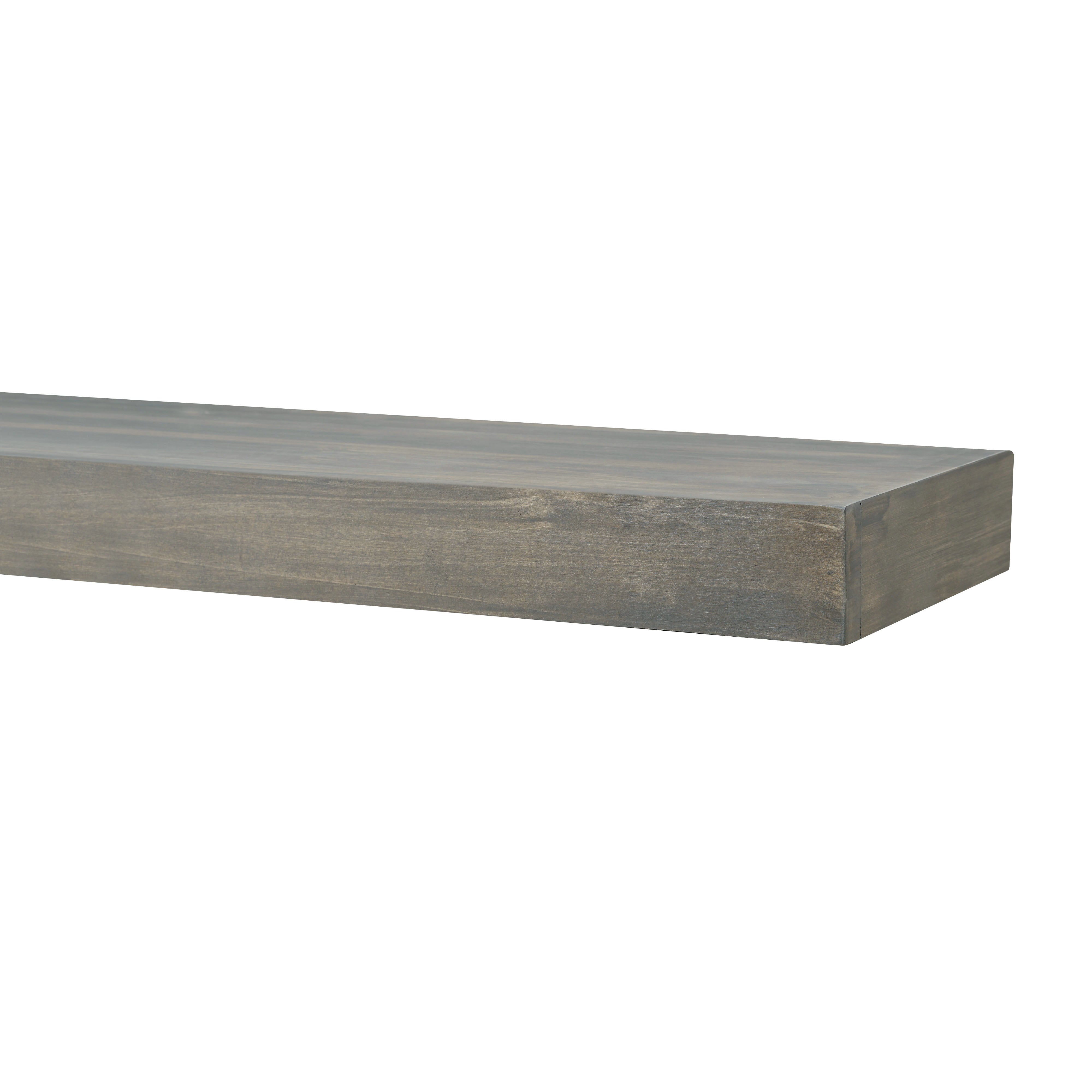 Farmhouse Floating Kitchen Shelf – Real Wood