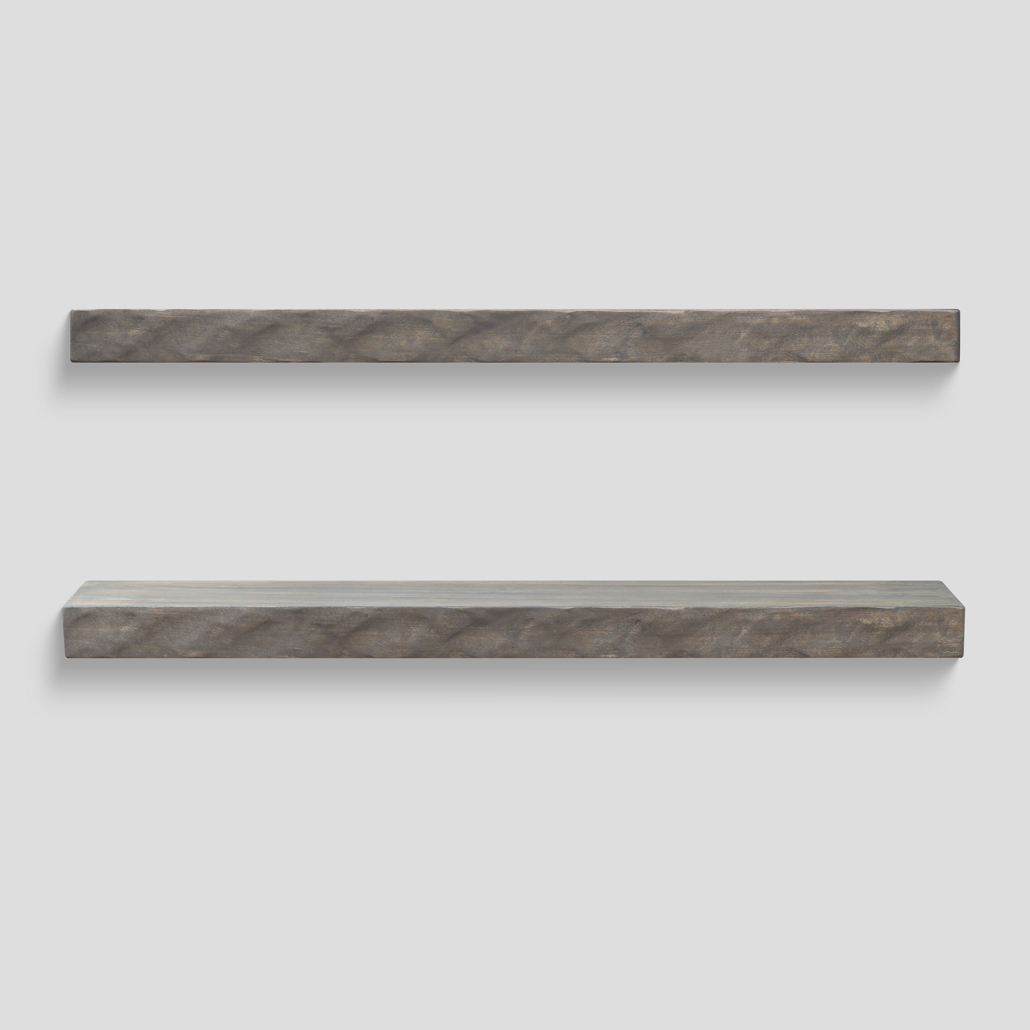 Hewn Floating Kitchen Shelf – Real Wood