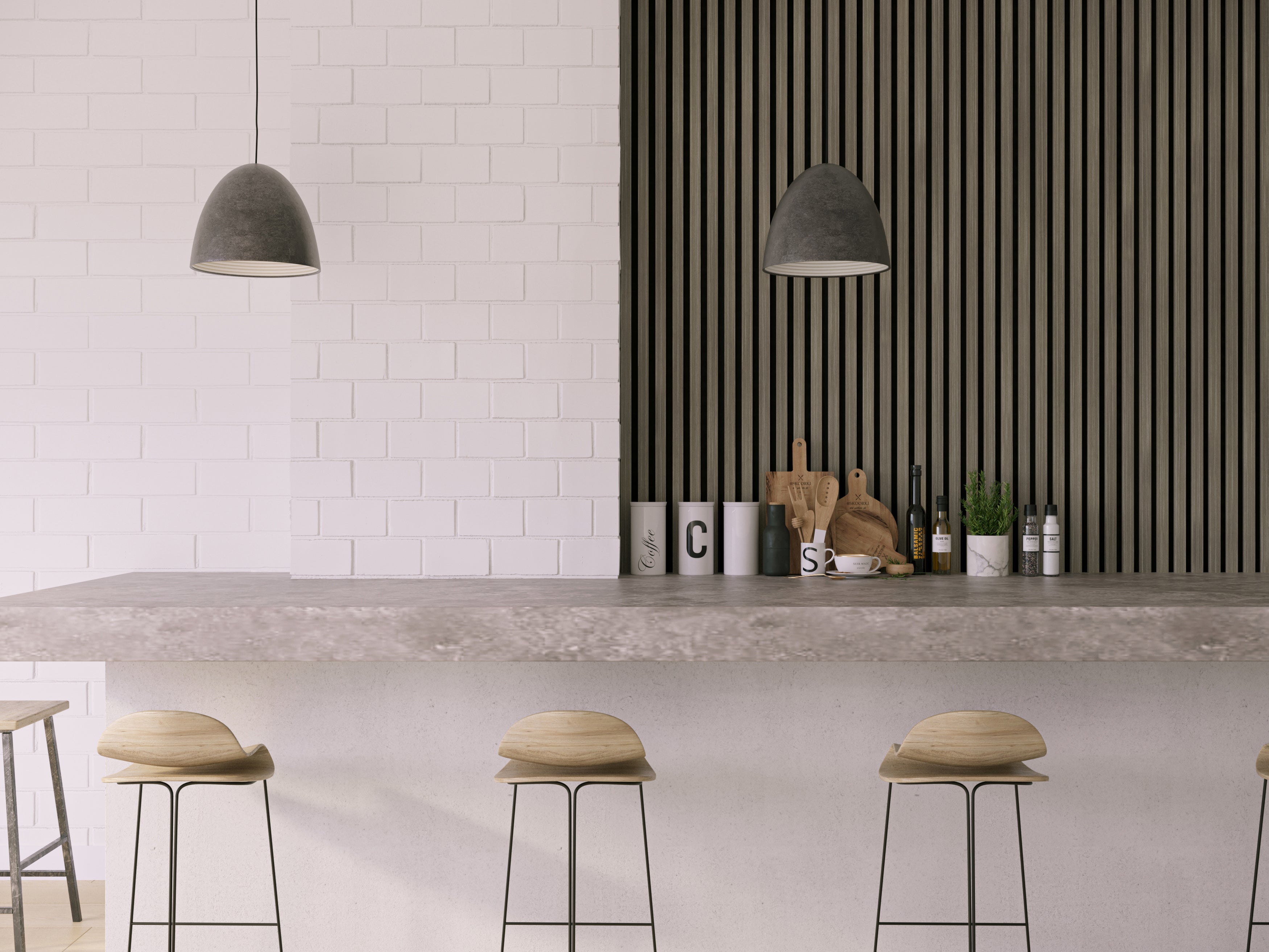 2-Pack Acoustic Wall Panels – Gray