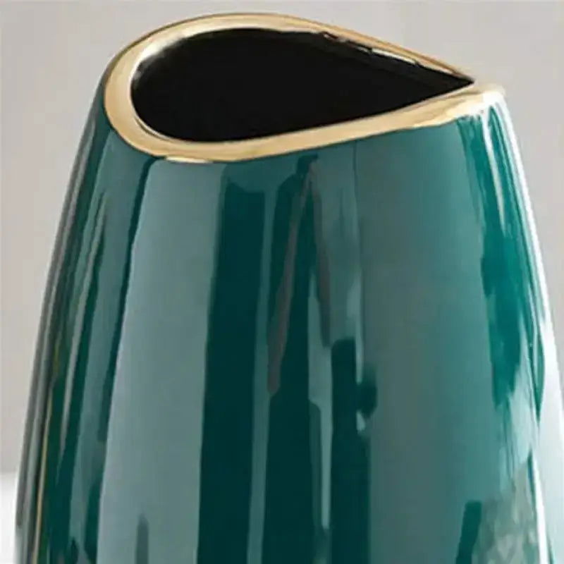 Green Ceramic Vase-3