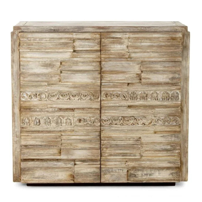 Gwen Wooden Brown Accent Cabinet