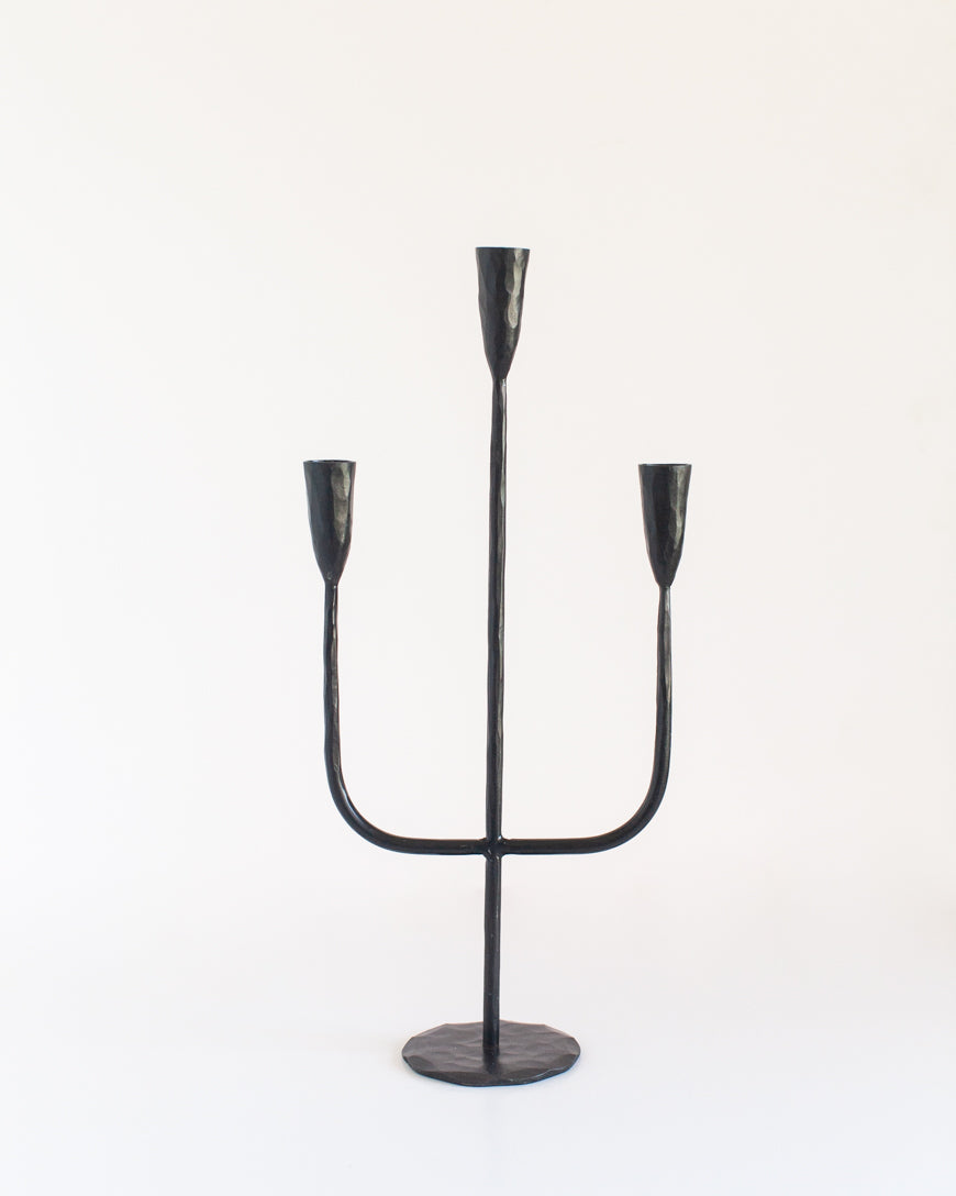 Hand-Forged Iron Candelabra-0