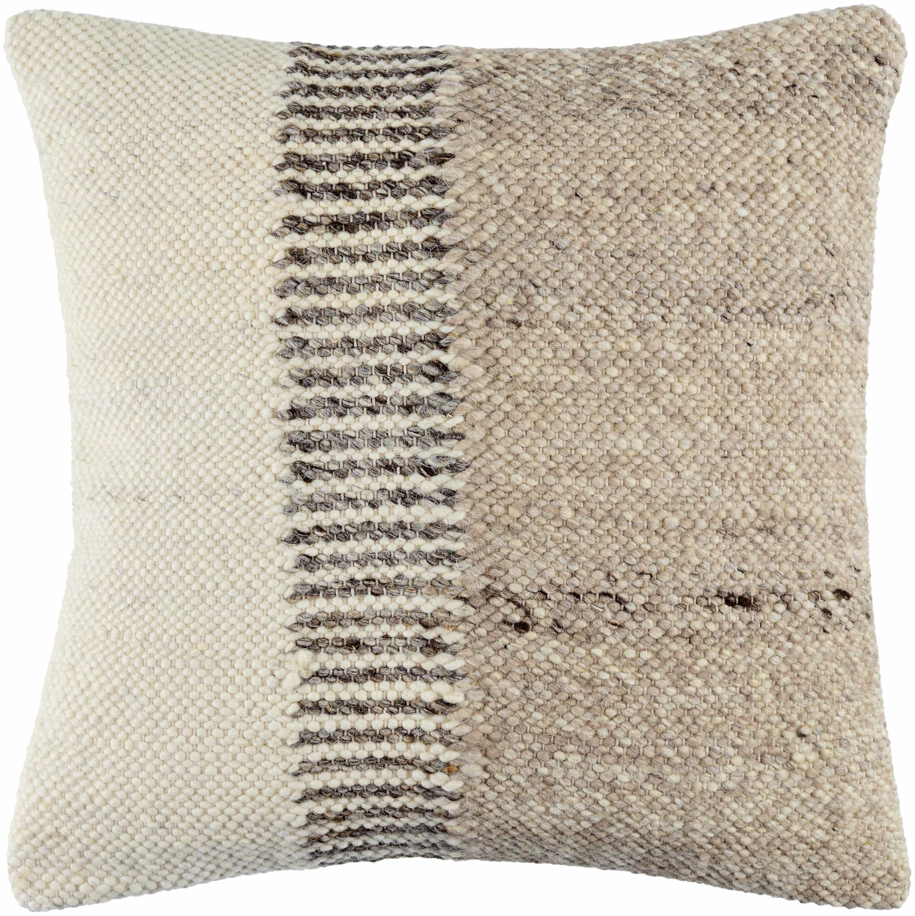 Beige Modern Accent Pillow for sofa bed or accent chair-0