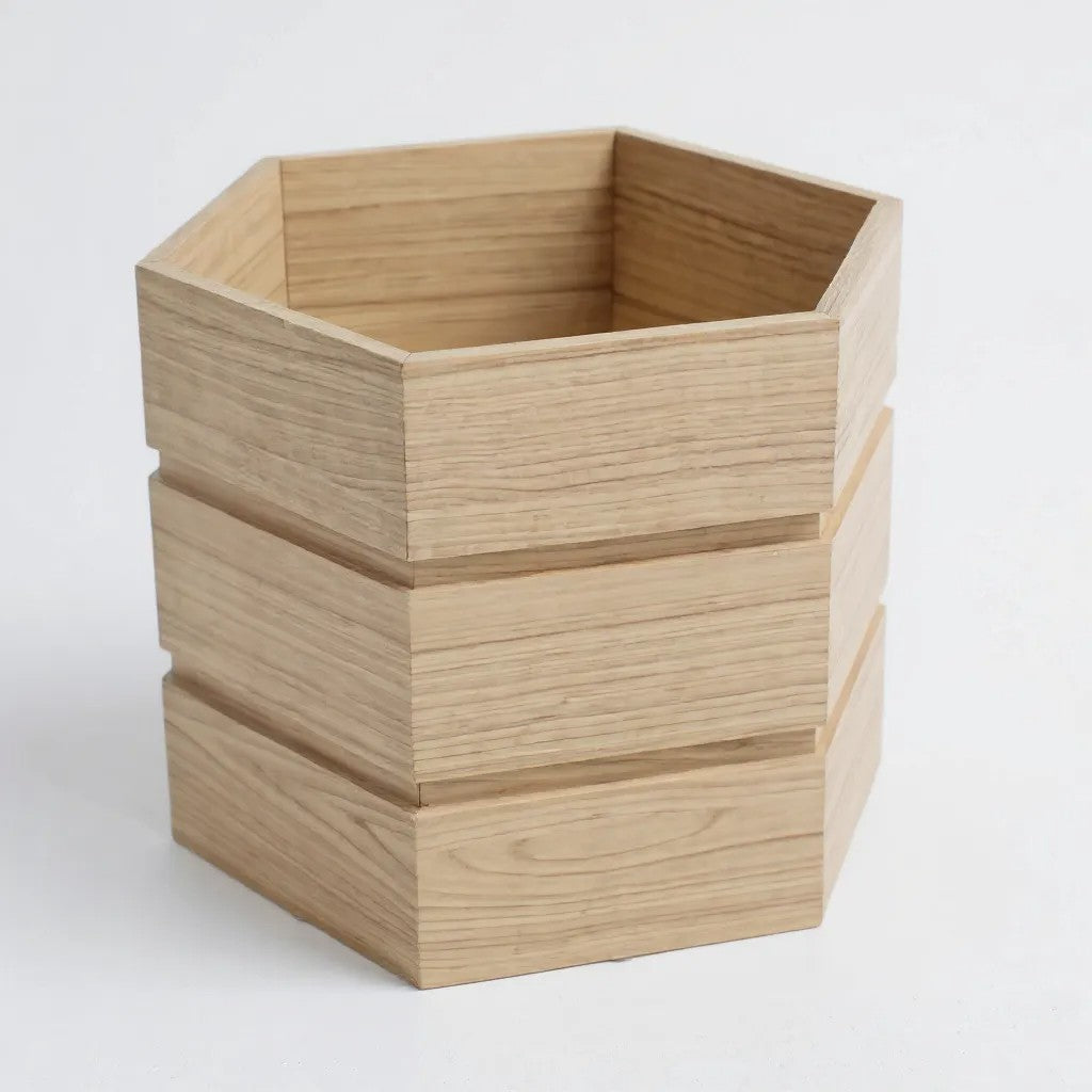 Hexagon Terrace Planter- Tall