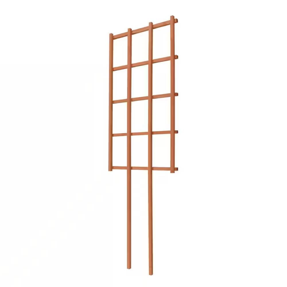 60-inch Outdoor Pine Wood Garden Trellis-0