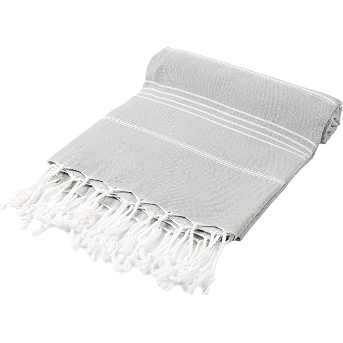 Pure Series: Sustainable Turkish Towel - Gray-1