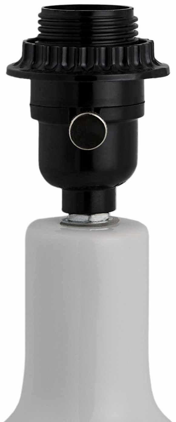 Atenxoxola White Ceramic Table Lamp - PRHOMZ