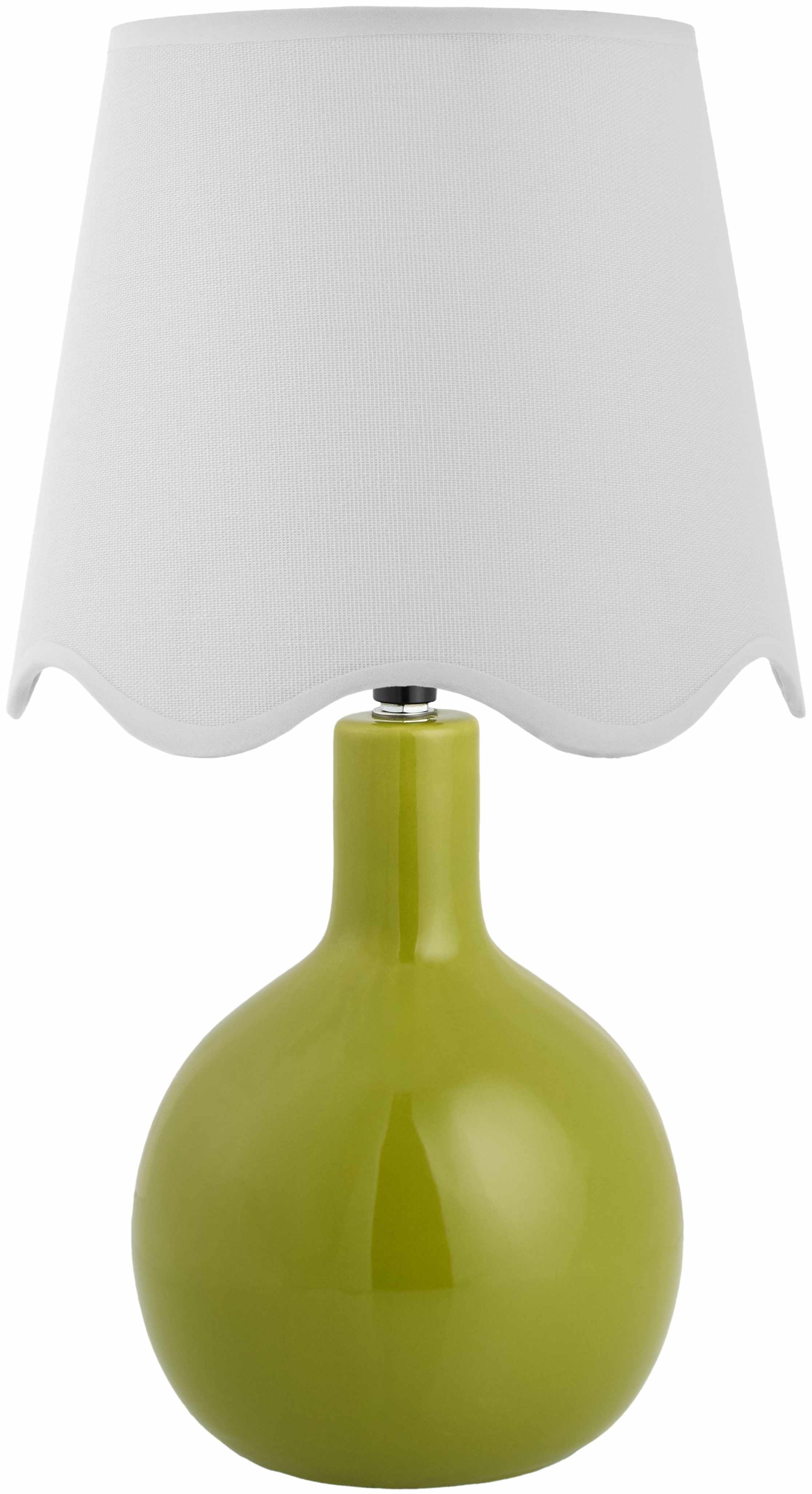 Atenxoxola Green White Table Lamp-0