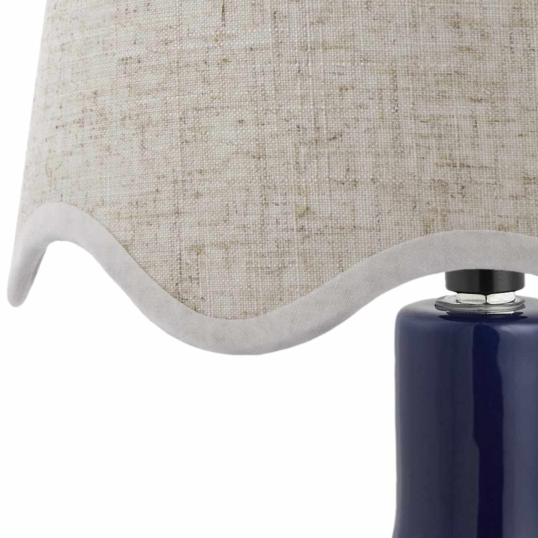 Atenxoxola Navy Translucent Table Lamp-2