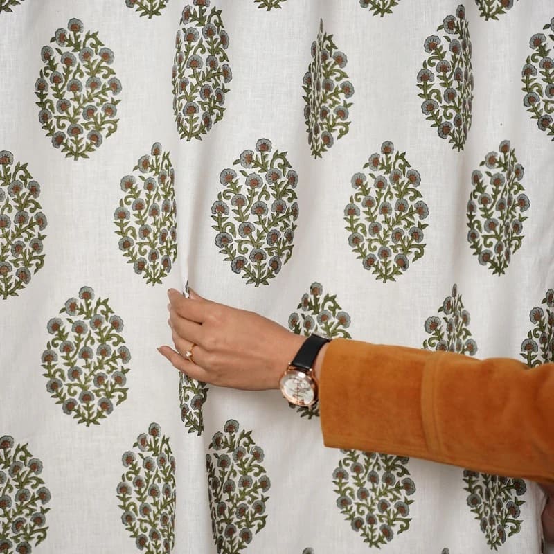 Indian Elegant Ring Window Curtain - Gudhal